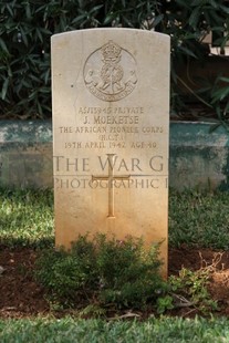 BEIRUT WAR CEMETERY - MOEKETSE, JOSEPH